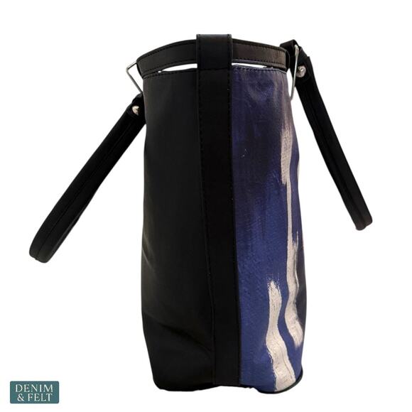 The Bradford Exchange Dallas Cowboys Team Spirit Faux Leather Tote Bag Sporty - Picture 7 of 16